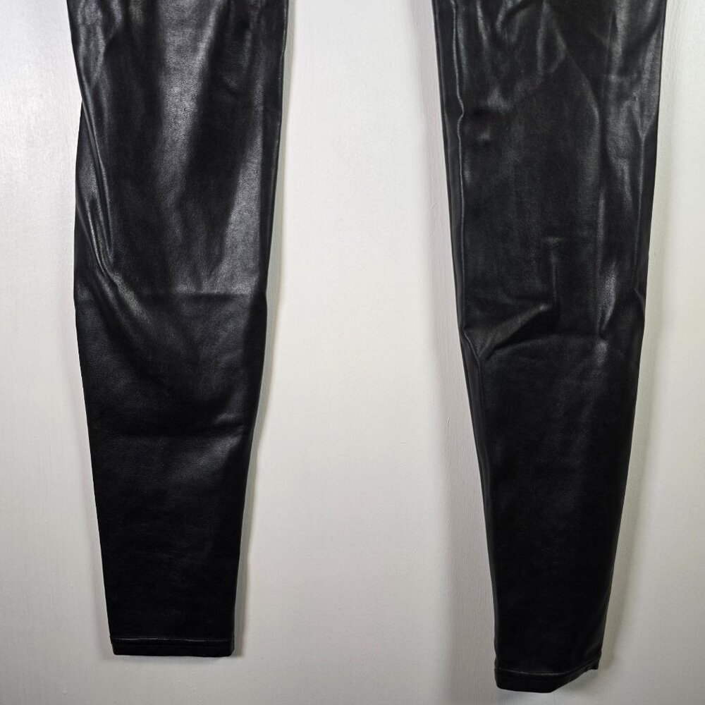 Wilfred Free Women's Faux Leather Daria Black Leggings Size Small - Picture 7 of 9